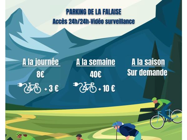 NOUVEAUTE CET ETE !!  BOX A VELO